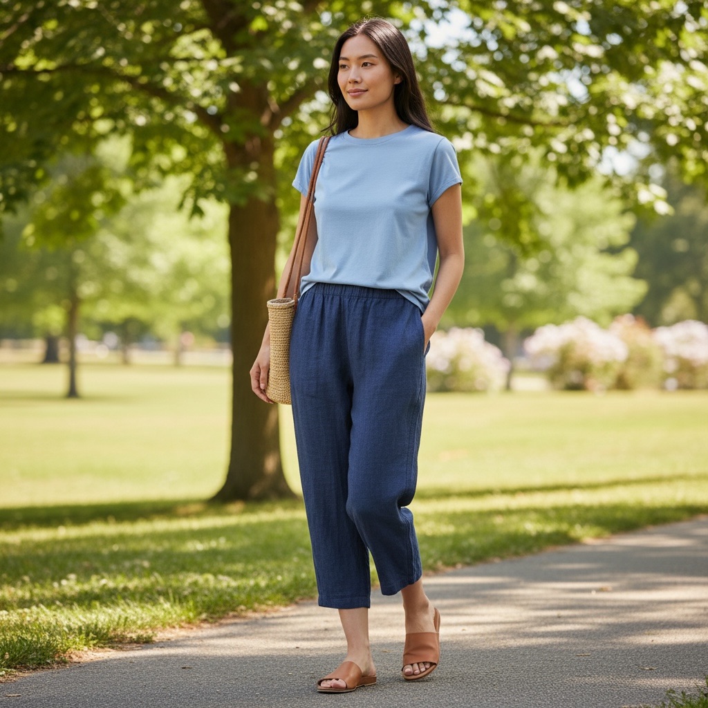 J. Jill Pure Jill Linen Pants Size M